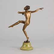 Josef Lorenzl - Gertrud - Art deco figurines - Art Deco Sculpture - Art Deco Bronze Figurines - Art Deco Bronze Lady - Hickmet Fine Arts