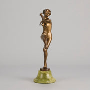 Josef Lorenzl - Gertrud - Art deco figurines - Art Deco Sculpture - Art Deco Bronze Figurines - Art Deco Bronze Lady - Hickmet Fine Arts