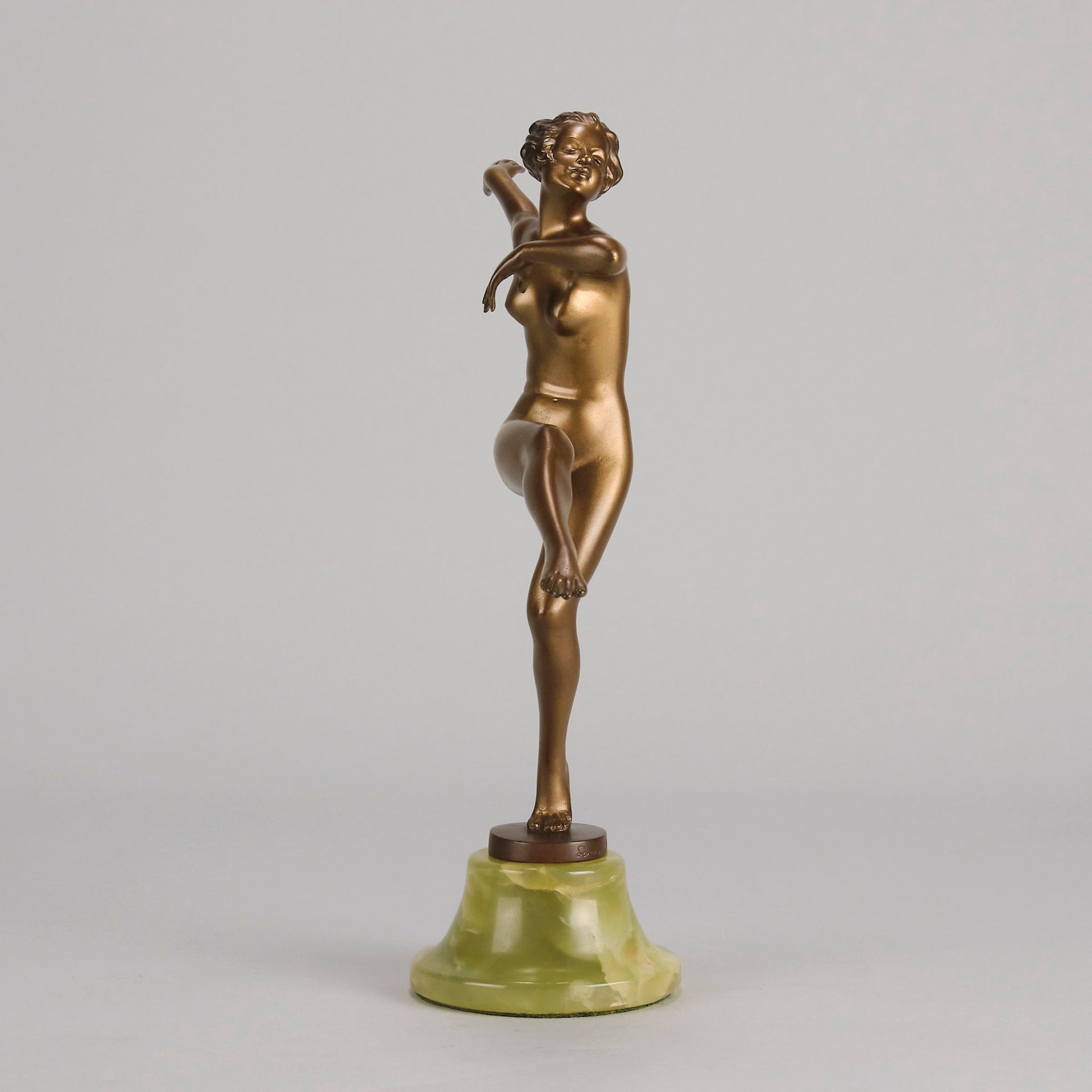 Josef Lorenzl - Gertrud - Art deco figurines - Art Deco Sculpture - Art Deco Bronze Figurines - Art Deco Bronze Lady - Hickmet Fine Arts