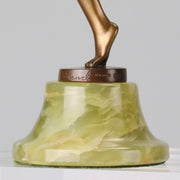 Josef Lorenzl - Gertrud - Art deco figurines - Art Deco Sculpture - Art Deco Bronze Figurines - Art Deco Bronze Lady - Hickmet Fine Arts