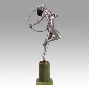 Josef Lorenzl Hoop Dancer - Lorenzl Bronze - Hickmet Fine Arts