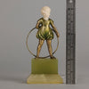 Lorenzl Hoop Girl - Art Deco Bronze - Hickmet Fine Arts