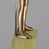 Lorenzl Hoop Girl - Art Deco Bronze - Hickmet Fine Arts