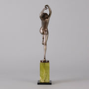 Lorenzl Bronze 'Knee Up' - Art Deco Bronze - Hickmet Fine Arts