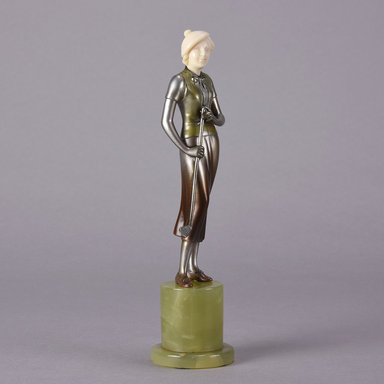 "Lady Golfer" by Josef Lorenzl