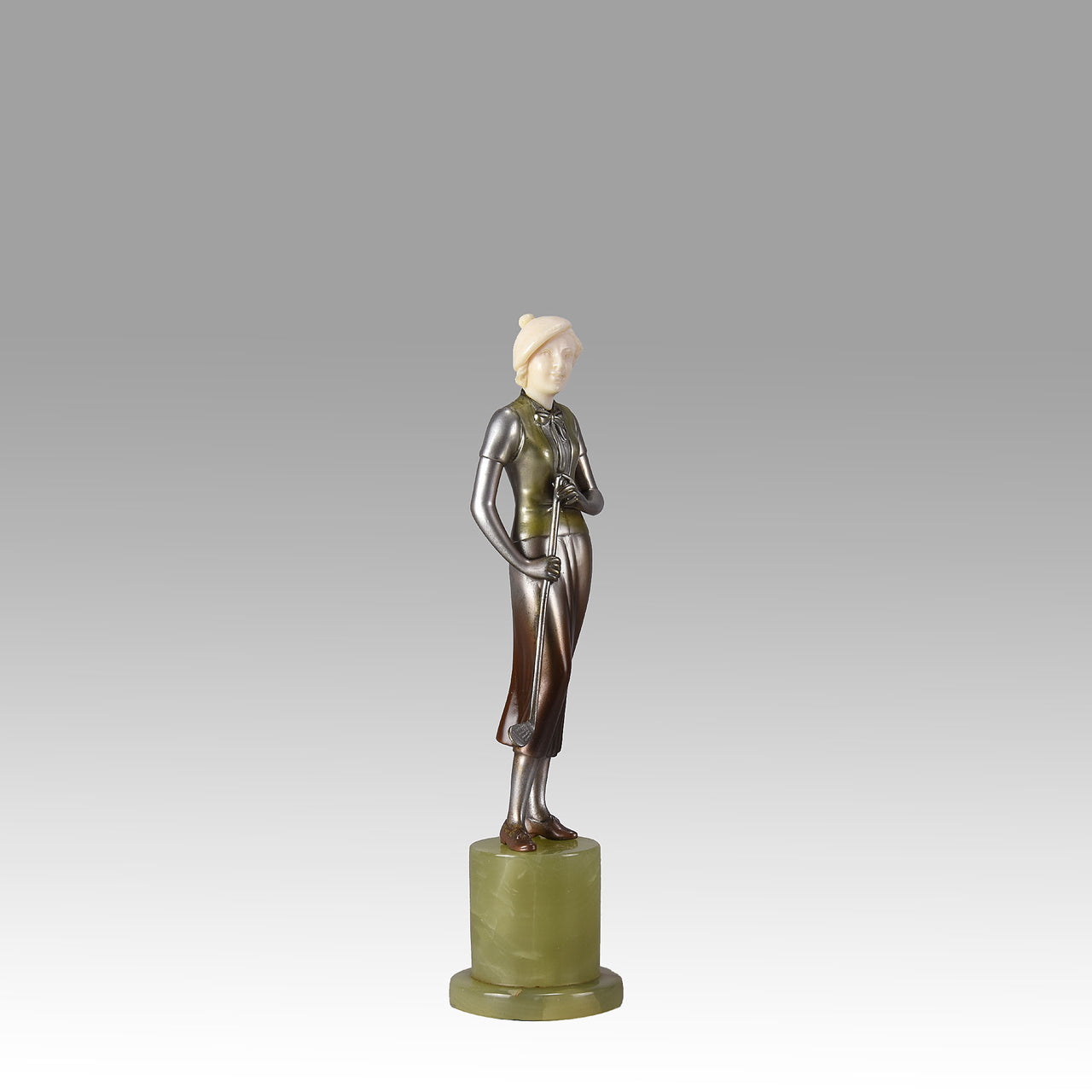 "Lady Golfer" by Josef Lorenzl