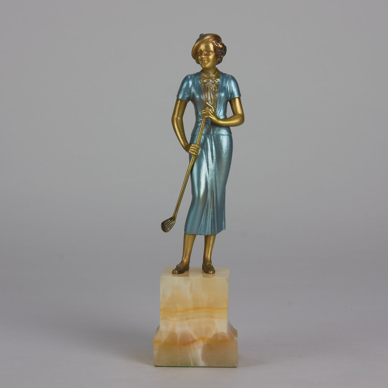 "Lady Golfer" by Josef Lorenzl