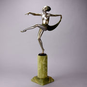 Josef Lorenzl Scarf Dancer - Large Lorenzl Bronze - Hickmet Fine Arts
