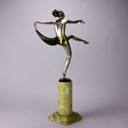 Josef Lorenzl Scarf Dancer - Large Lorenzl Bronze - Hickmet Fine Arts