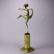 Josef Lorenzl Scarf Dancer - Large Lorenzl Bronze - Hickmet Fine Arts