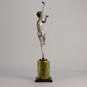 Josef Lorenzl - Leg Out - Art deco figurines - Art Deco Sculpture - Art Deco Bronze Figurines - Art Deco Bronze Lady - Hickmet Fine Arts