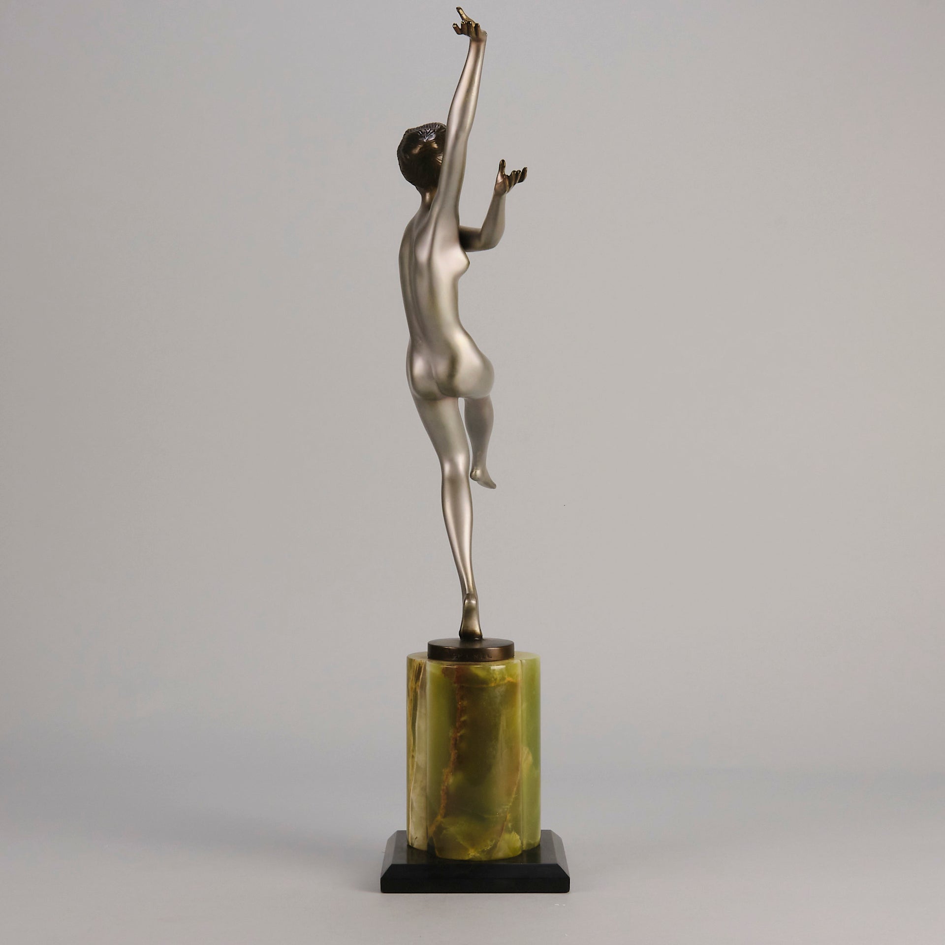 Josef Lorenzl - Leg Out - Art deco figurines - Art Deco Sculpture - Art Deco Bronze Figurines - Art Deco Bronze Lady - Hickmet Fine Arts