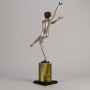 Josef Lorenzl - Leg Out - Art deco figurines - Art Deco Sculpture - Art Deco Bronze Figurines - Art Deco Bronze Lady - Hickmet Fine Arts