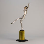 Josef Lorenzl - Leg Out - Art deco figurines - Art Deco Sculpture - Art Deco Bronze Figurines - Art Deco Bronze Lady - Hickmet Fine Arts