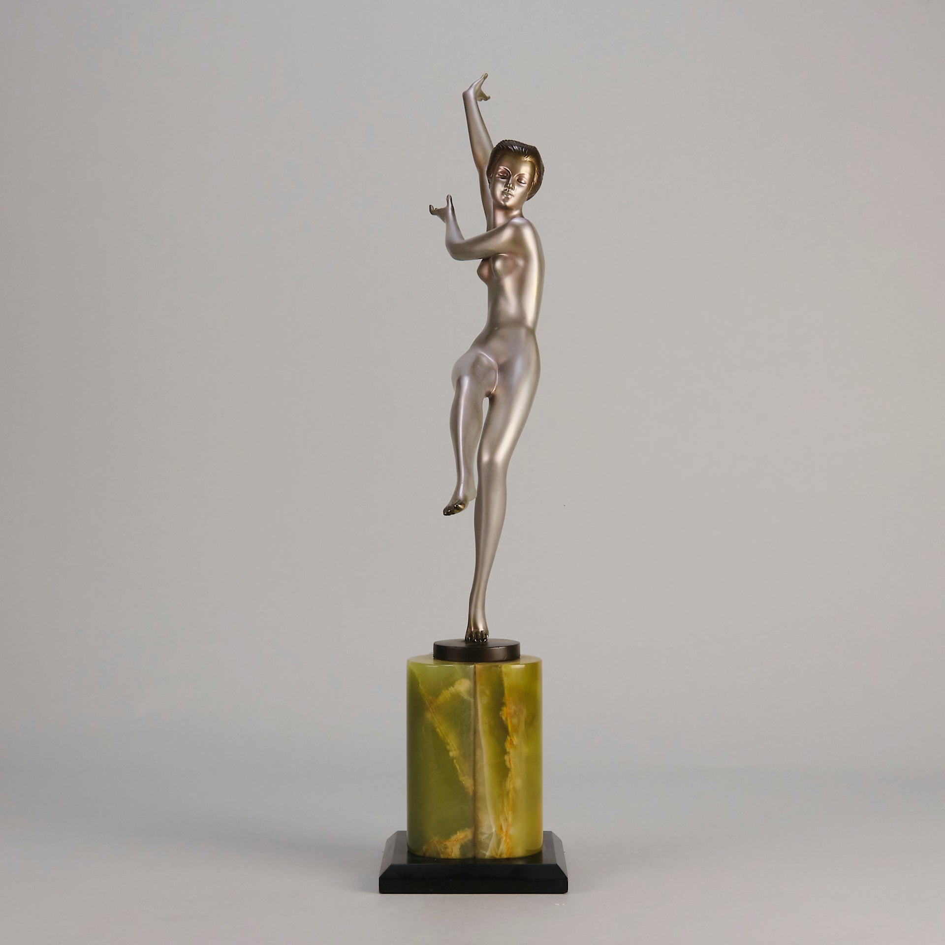 Josef Lorenzl - Leg Out - Art deco figurines - Art Deco Sculpture - Art Deco Bronze Figurines - Art Deco Bronze Lady - Hickmet Fine Arts