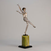 Josef Lorenzl - Leg Out - Art deco figurines - Art Deco Sculpture - Art Deco Bronze Figurines - Art Deco Bronze Lady - Hickmet Fine Arts