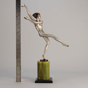 Josef Lorenzl - Leg Out - Art deco figurines - Art Deco Sculpture - Art Deco Bronze Figurines - Art Deco Bronze Lady - Hickmet Fine Arts