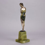 Josef Lorenzl Coy Lady - Lorenzl Bronze - Hickmet Fine Arts