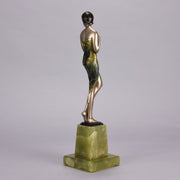 Josef Lorenzl Coy Lady - Lorenzl Bronze - Hickmet Fine Arts