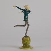 Art deco figurines – Lorenzl – Running Girl - Antique Bronze - Art Deco Sculpture - Bronze statues for sale - art deco statues 1930s - art deco bronze figurines - antique bronze figures - bronze figurines for sale - Art Deco Bronze - genuine art deco figurines - Art Deco Bronze Lady - Antique bronze statues - Antique bronze sculptures for sale - Art Deco sculptures for sale – Hickmet Fine Arts