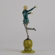 Art deco figurines – Lorenzl – Running Girl - Antique Bronze - Art Deco Sculpture - Bronze statues for sale - art deco statues 1930s - art deco bronze figurines - antique bronze figures - bronze figurines for sale - Art Deco Bronze - genuine art deco figurines - Art Deco Bronze Lady - Antique bronze statues - Antique bronze sculptures for sale - Art Deco sculptures for sale – Hickmet Fine Arts