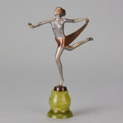 Lorenzl Scarf Dancer - Art Deco Figurines - Hickmet Fine Arts
