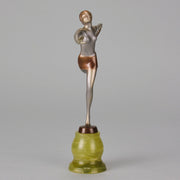 Lorenzl Scarf Dancer - Art Deco Figurines - Hickmet Fine Arts