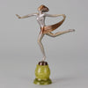 Lorenzl Scarf Dancer - Art Deco Figurines - Hickmet Fine Arts