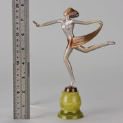 Lorenzl Scarf Dancer - Art Deco Figurines - Hickmet Fine Arts