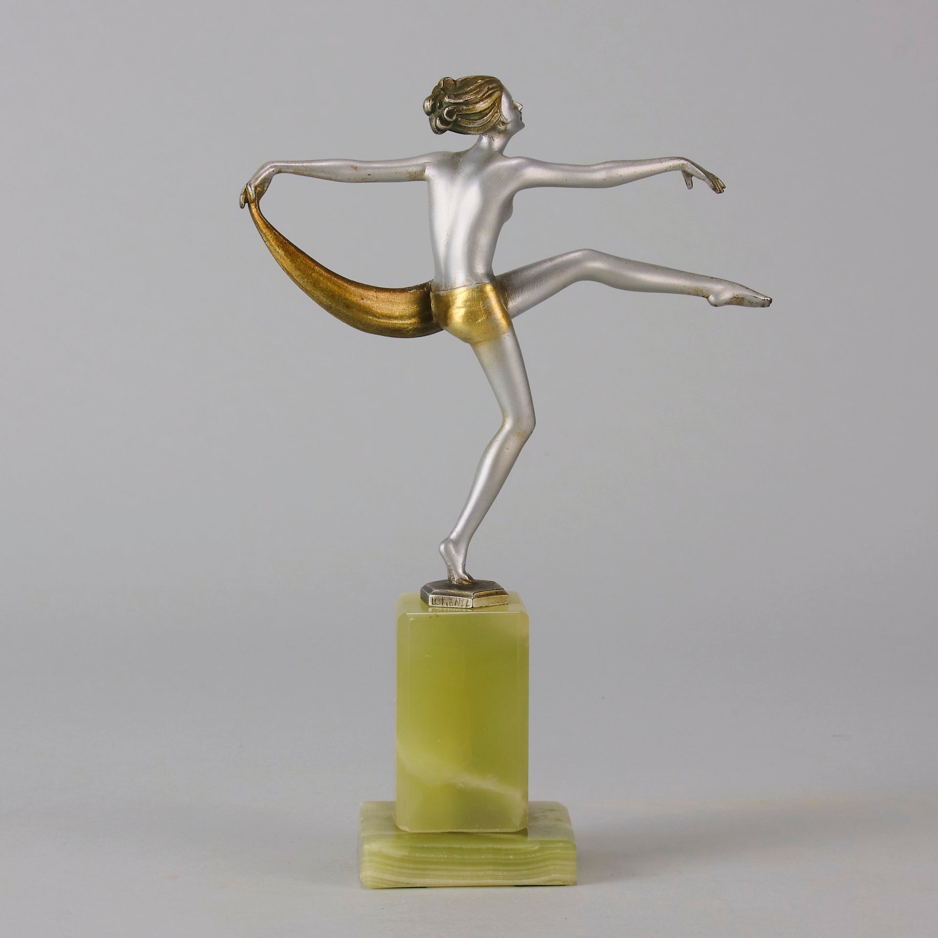 Scarf Dancer - Josef Lorenzl - Art Deco Figurines - Hickmet Fine Arts