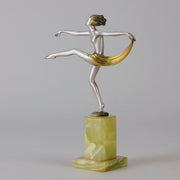 Scarf Dancer - Josef Lorenzl - Art Deco Figurines - Hickmet Fine Arts