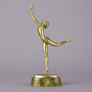Josef Lorenzl Stretched Dancer - Lorenzl Bronze - Hickmet Fine Arts