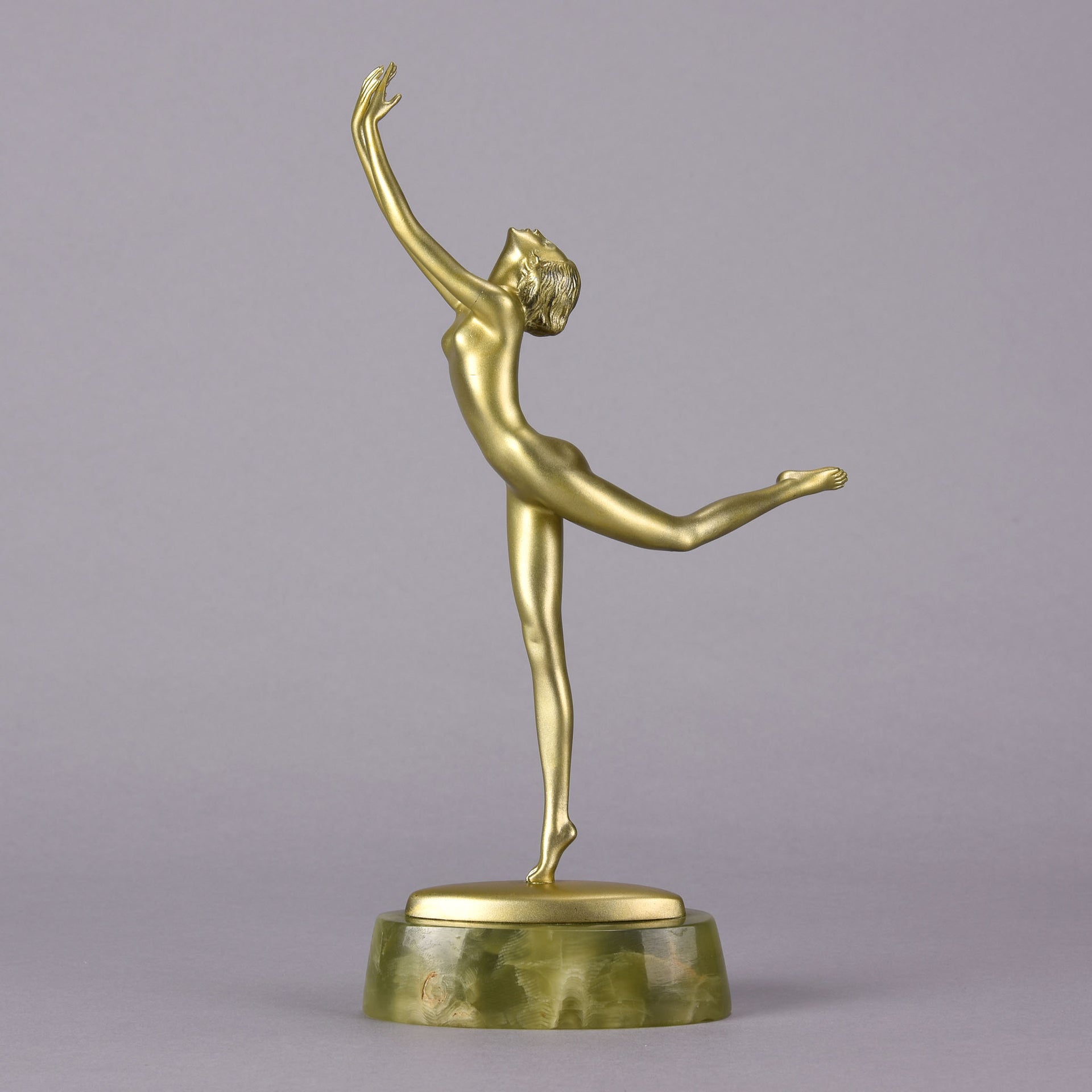 Josef Lorenzl Stretched Dancer - Lorenzl Bronze - Hickmet Fine Arts