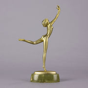 Josef Lorenzl Stretched Dancer - Lorenzl Bronze - Hickmet Fine Arts