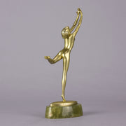 Josef Lorenzl Stretched Dancer - Lorenzl Bronze - Hickmet Fine Arts