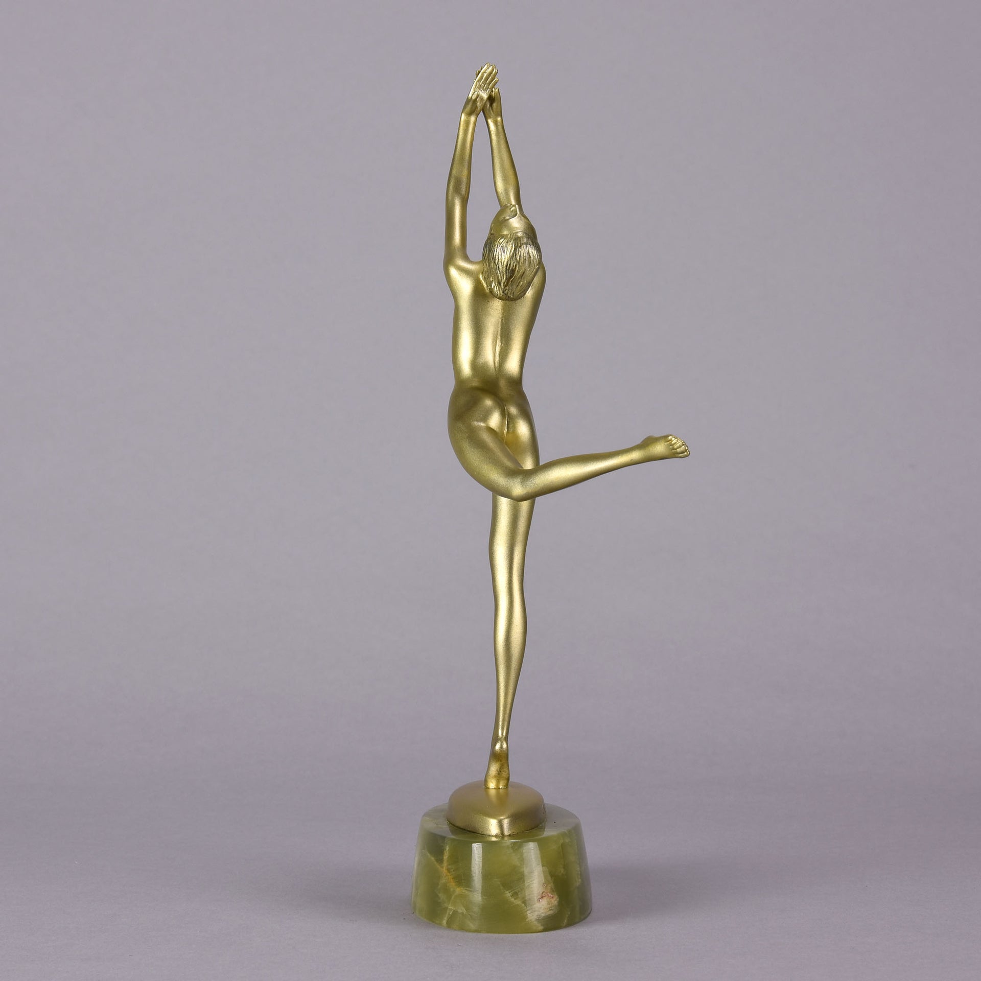 Josef Lorenzl Stretched Dancer - Lorenzl Bronze - Hickmet Fine Arts
