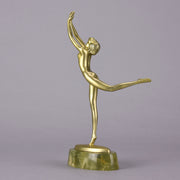 Josef Lorenzl Stretched Dancer - Lorenzl Bronze - Hickmet Fine Arts