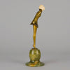 Lorenzl Figure - The Kiss - Art Deco Figurines - Hickmet Fine Arts