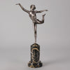 Josef Lorenzl The Pose - Lorenzl Bronze Figure - Hickmet Fine Arts