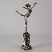 Josef Lorenzl The Pose - Lorenzl Bronze Figure - Hickmet Fine Arts