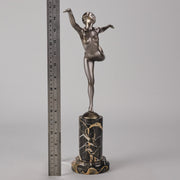 Josef Lorenzl The Pose - Lorenzl Bronze Figure - Hickmet Fine Arts