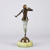 Josef Lorenzl Bronze - Tiptoes - Art Deco Sculpture - Hickmet Fine Arts