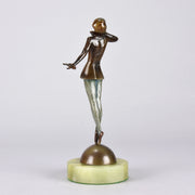 Josef Lorenzl Bronze - Tiptoes - Art Deco Sculpture - Hickmet Fine Arts