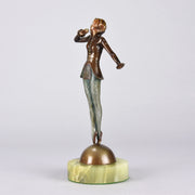 Josef Lorenzl Bronze - Tiptoes - Art Deco Sculpture - Hickmet Fine Arts