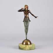 Josef Lorenzl Bronze - Tiptoes - Art Deco Sculpture - Hickmet Fine Arts