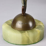 Josef Lorenzl Bronze - Tiptoes - Art Deco Sculpture - Hickmet Fine Arts