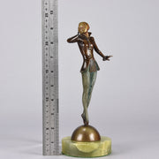 Josef Lorenzl Bronze - Tiptoes - Art Deco Sculpture - Hickmet Fine Arts