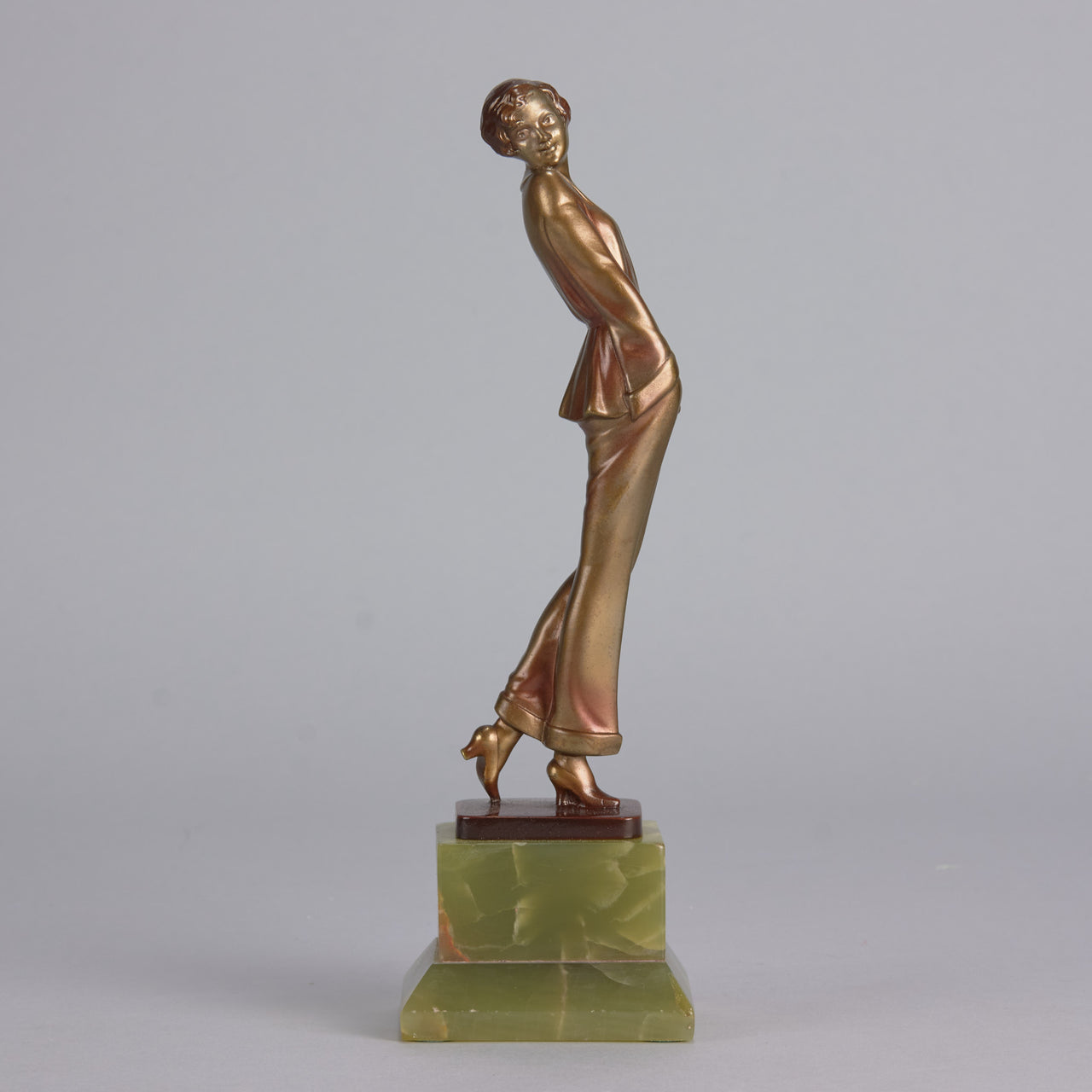 Josef Lorenzl Trouser Girl - Lorenzl Bronze - Hickmet Fine Arts