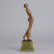 Josef Lorenzl Trouser Girl - Lorenzl Bronze - Hickmet Fine Arts