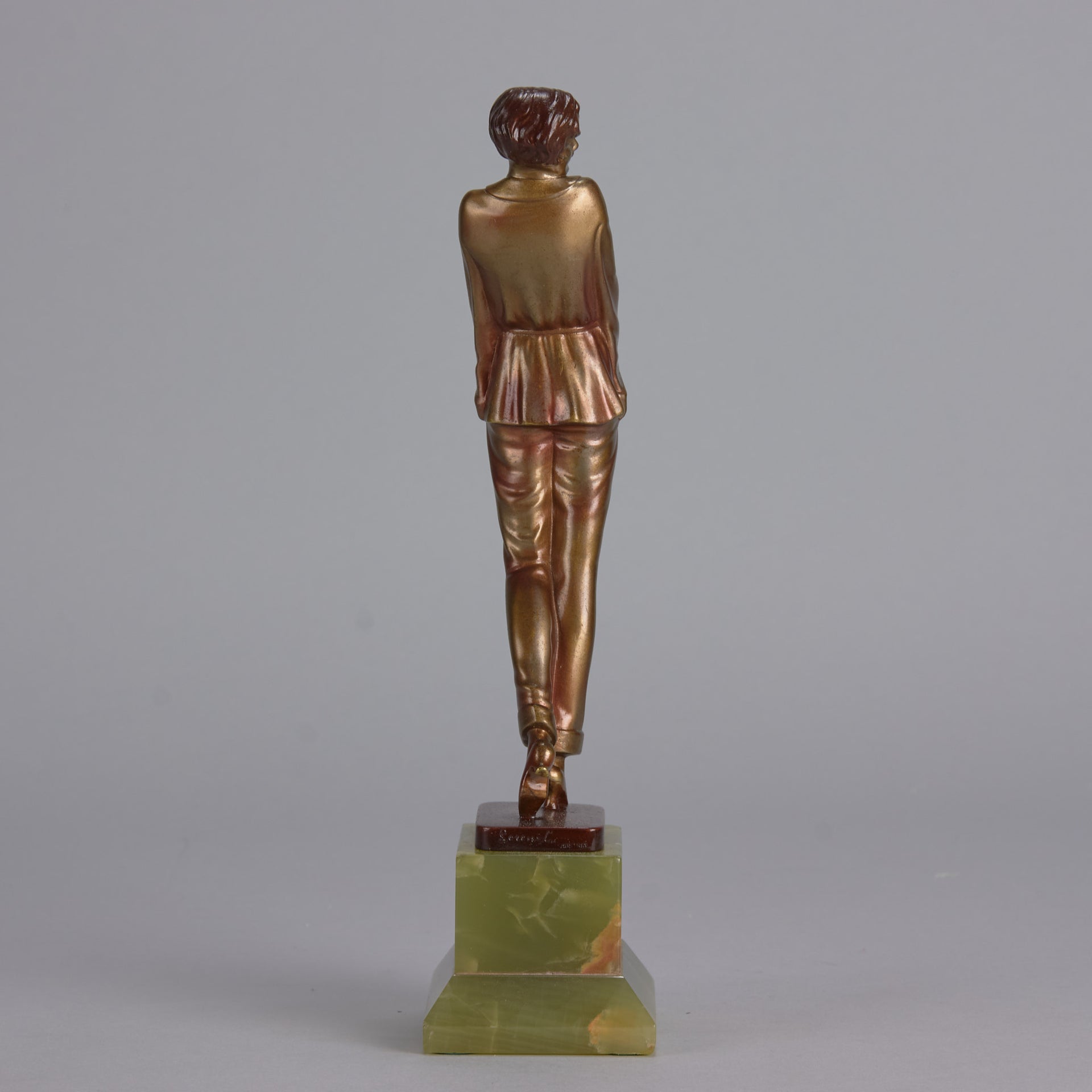 Josef Lorenzl Trouser Girl - Lorenzl Bronze - Hickmet Fine Arts